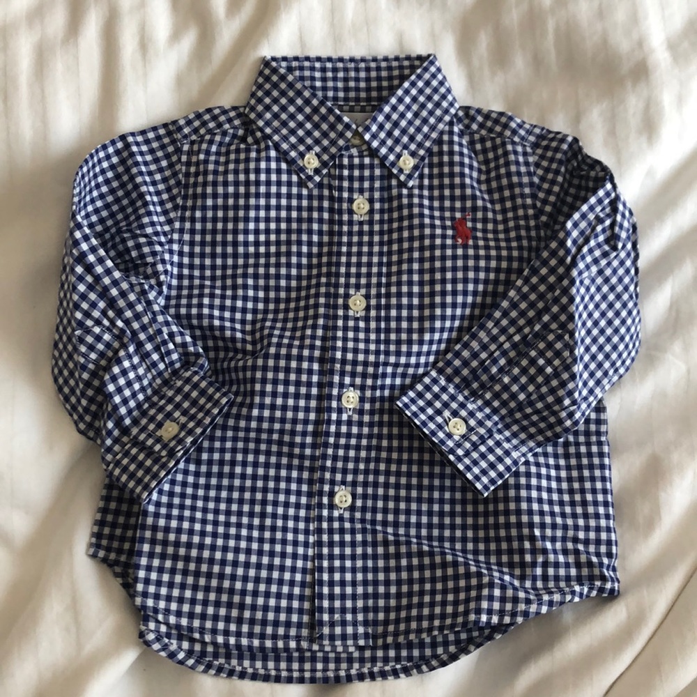 Toddler boy Polo button down
